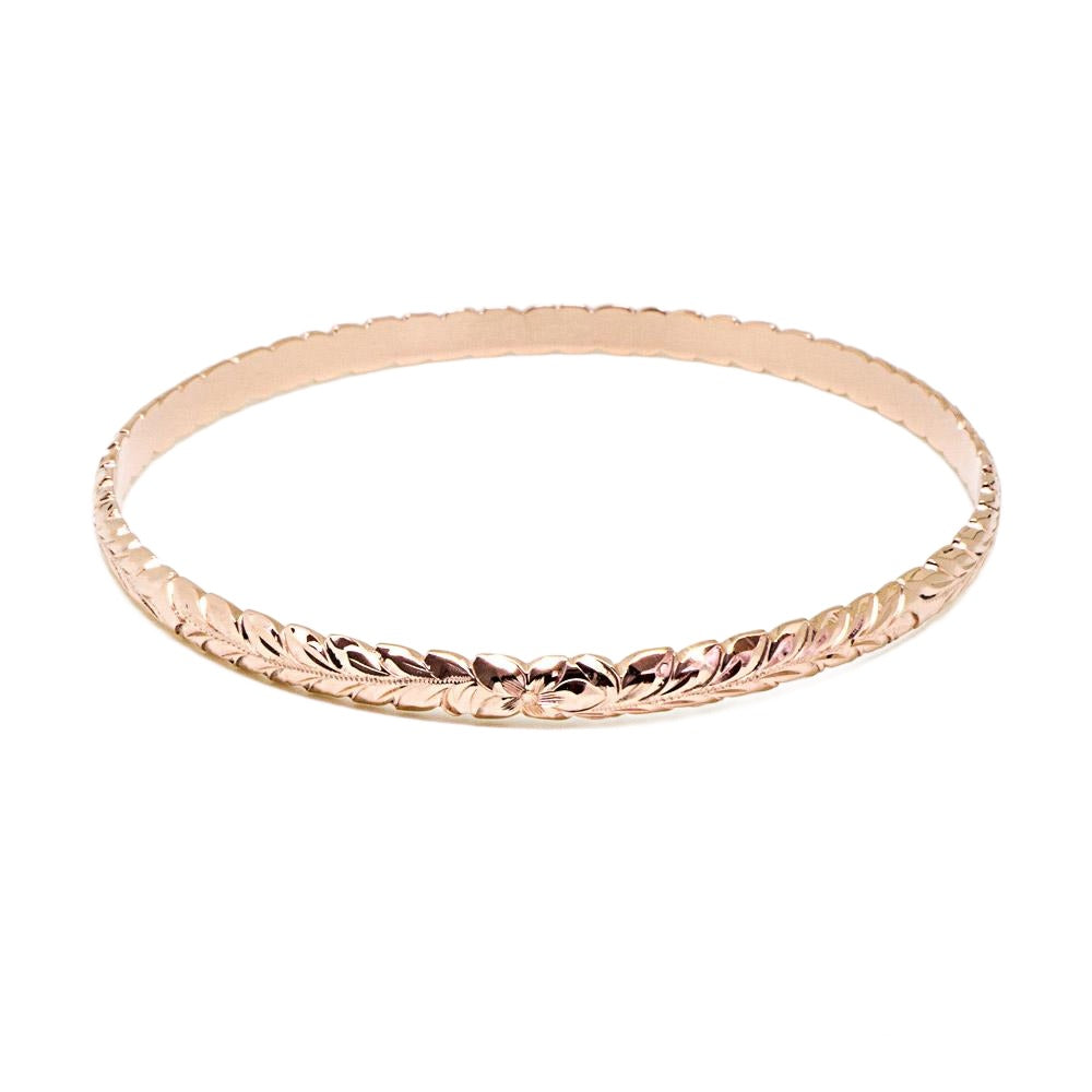 Hawaiian gold hot sale bracelet bangle