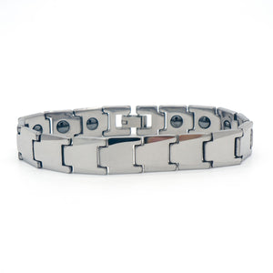 NEW - 12mm Puzzle Link Tungsten Carbide Bracelet