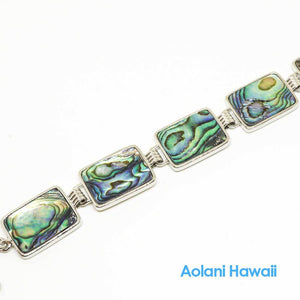 Genuine Abalone Copper Bracelet  (15mm width)